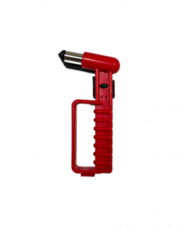 Фото Молоток аварийный большой с черным кронштейном