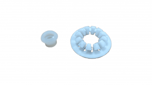 Цанговое крепление к сидушке автобуса