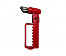 Фото Молоток аварийный большой с черным кронштейном